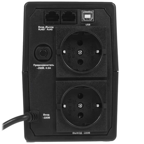 ИБП ExeGate Power Back BNB-850.LED.AVR.2SH.RJ.USB