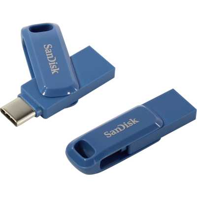 USB-флешка SanDisk SDDDC3 64Gb (SDDDC3-064G-G46NBB), USB3.1 Type-C, синяя