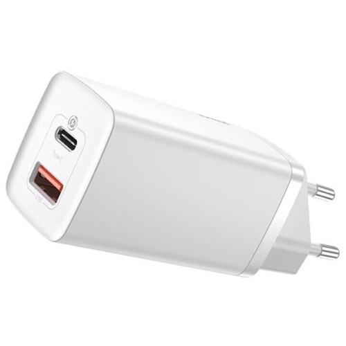 СЗУ Baseus GaN2 CCGAN2L-B02 Lite Quick Charger C+U 65W EU White
