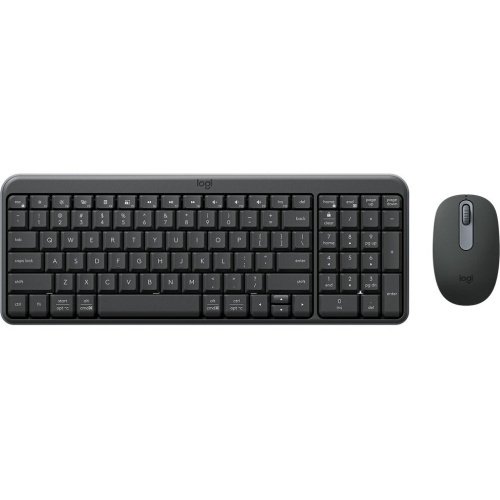 Комплект клавиатура и мышь Logitech MK250 Wireless Compact Bluetooth Combo Graphite 920-013853