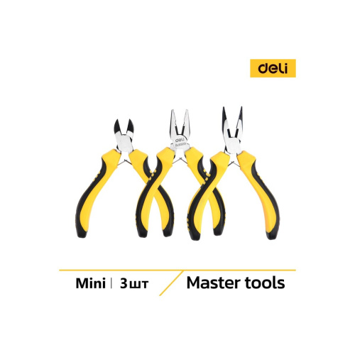 Набор плоскогубцев Deli DL103201-3