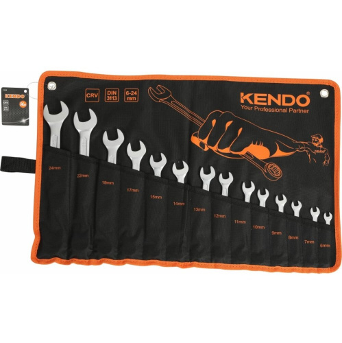Набор комбинированных ключей KENDO 15246 14 шт
