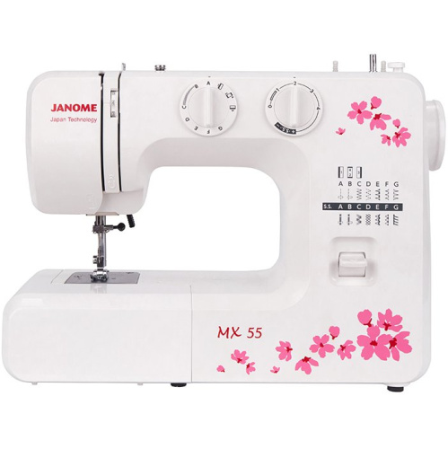 Швейная машина Janome MX 55 белый