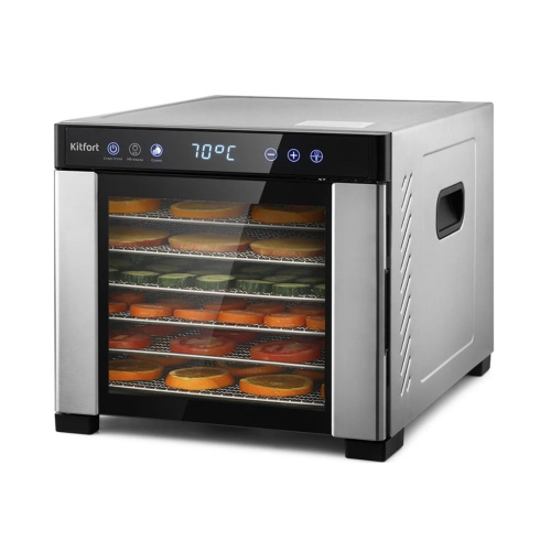 Сушка для фруктов и овощей Kitfort КТ-1916 нержавеющая сталь