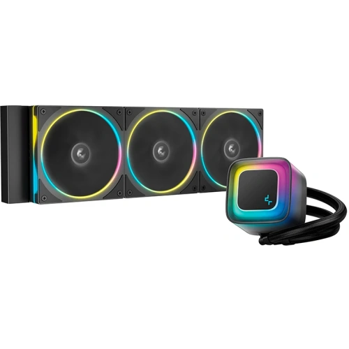 СВО DEEPCOOL LE360 Pro LGA1851/1700/1200/115X/AM5/AM4 (TDP 300W, ARGB Lighting, Anti-Leak edition, PWM, Triple Fan)