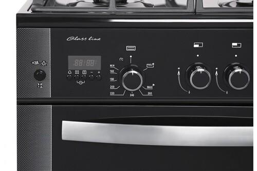 Газовая плита Гефест ПГ 6500-04 0244 черный с шашлычницей