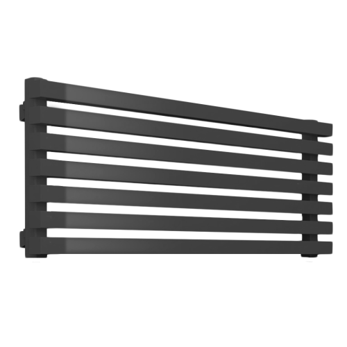 Стальной трубчатый радиатор КЗТО Quadrum 40 H 1500-6 структурный черный шелк