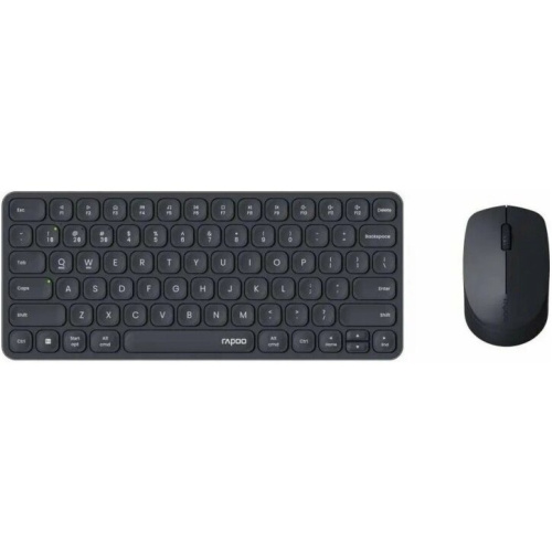 Комплект клавиатура и мышь RAPOO 9010M Multi-mode Wireless Keyboard & Mouse Dark Grey