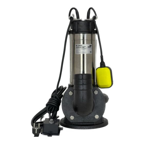 Насос дренажно-канализационный WWQ NB-2200GM с измельчителем