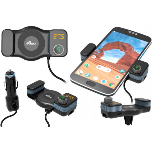 Автомобильный FM-модулятор Ritmix FMT-A880