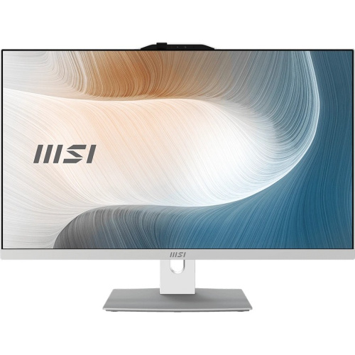 Моноблок MSI Modern AM272P 1M-678XRU (9S6-AF8232-1025) 27" Full HD Core 7 150U (1.8) 16Gb SSD512Gb Graphics noOS 120W клавиатура мышь Cam белый