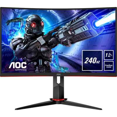 Монитор AOC C32G2ZE Black-Red