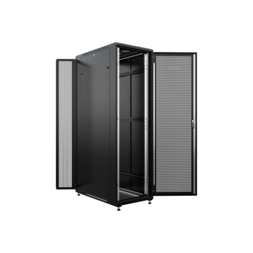 Шкаф серверный NTSS Премиум (NTSS-R42U60120PD/PDD-BL) напольный 42U 600x1200мм