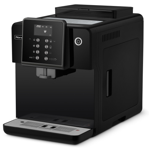 Кофемашина Rondell RDE-1107 черный/серебристый