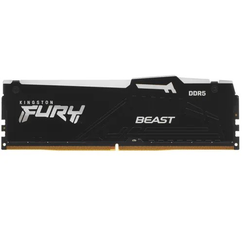 ОЗУ Kingston Fury Beast RGB XMP KF552C40BBA-32 32GB DDR5 5200 DIMM Non-ECC, CL40, 1.25V