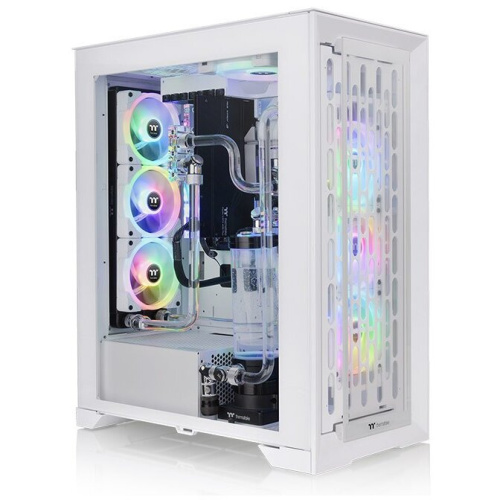 Корпус Thermaltake CTE T500 TG ARGB белый (CA-1X8-00F6WN-01) без БП ATX 3x140mm 2xUSB3.0 1xUSB3.1 audio bott PSU