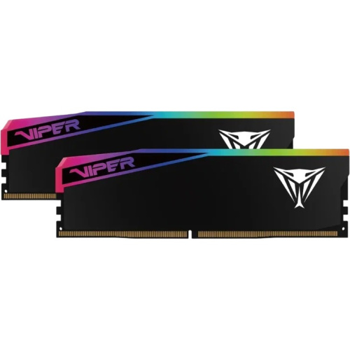 ОЗУ PATRIOT Viper Elite 5 Ultra RGB CL28 (VEUR532G6028K) DDR 5 DIMM 32Gb (16Gbx2) 6000Mhz, (retail)