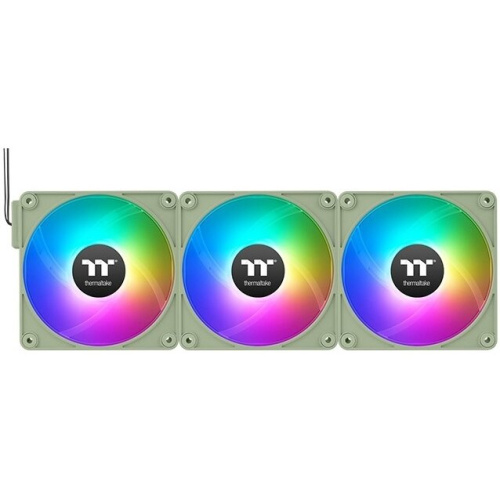 Вентилятор Thermaltake CT120 EX Sync Matcha ARGB зеленый (CL-F196-PL12MG-A) 4-pin 28.5dB Ret