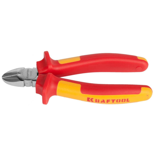 Бокорезы KRAFTOOL 2202-5-16 z01 Cr-Mo сталь, двухкомпонентная рукоятка, хромированное покрытие, 160мм