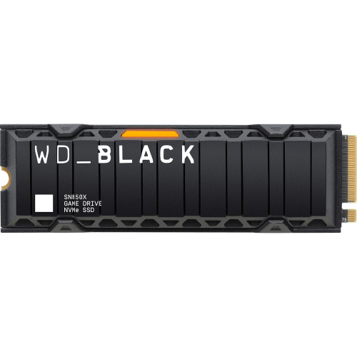 SSD WD Black SN850X (WDS100T2XHE) 1.0TB, M.2(22x80mm), NVMe, PCIe 4.0 x4, 3D TLC