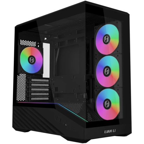 Корпус Lian Li V100 Mini (G99.V100RMIX.R0) / Black / mATX, TG / 4x 120mm ARGB PWM Fan