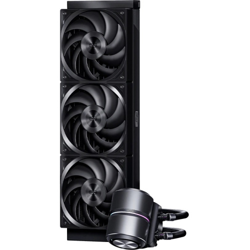 СВО PcCooler DE360 Pro BK Black (300W, 360mm, ARGB Pump, Fans 3x120mm, 86.73CFM, 32dBA, 2200RPM/ height 57mm)