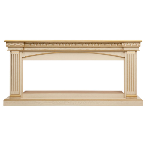 Портал каминный из МДФ RealFlame Callisto 52, МДФ, белый дуб, для очага Joker 52