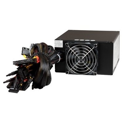 Блок питания Exegate EX174459RUS 600W Exegate RM-600ADS APFC,2х8 cm fan, 20+4pin/(4+4)pin , 2xPCI-E , 9xSATA