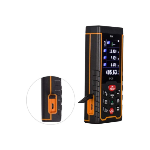 Лазерный дальномер RGK D120 (755672) с поверкой