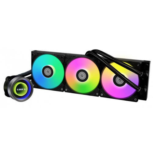 СВО Lian Li GA II Trinity 360 Black (GA2T36B) / (G89.GA2T36B.R0) 3x120mm ARGB PWM Fans