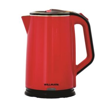 Чайник WILLMARK WEK-2012PS темно-красный