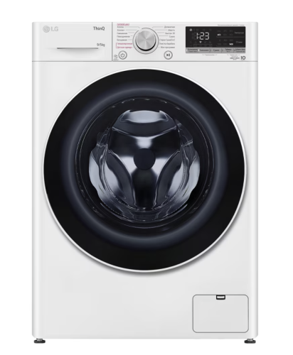 Стирально-сушильная машина LG F4V5VG0W белый 9/5 кг