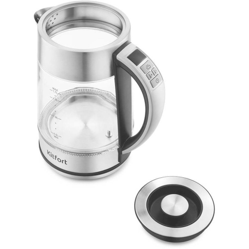 Чайник Kitfort KT-690 прозрачный