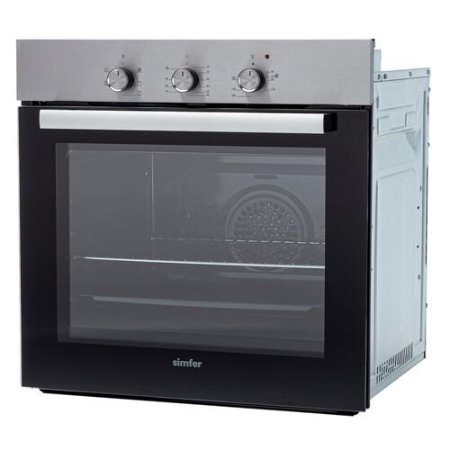 Электрический духовой шкаф Simfer B6EM16001 серебристый