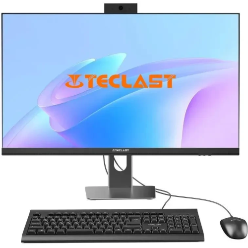 Моноблок Teclast T24 Air 12600H16G512FKRU Full HD i5 12600H (2.7) 16Gb SSD512Gb Iris Xe CR Win11Pro GbitEth WiFi BT 120W клавиатура мышь Cam черный