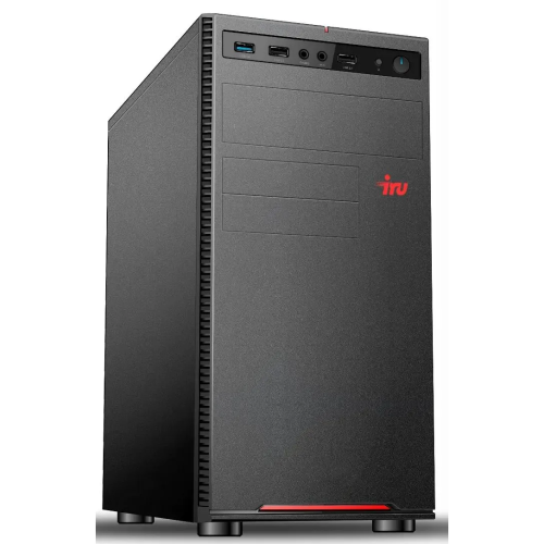 ПК IRU Home 310H6SE (1994647) MT i3 12100 (3.3) 16Gb SSD1Tb UHDG 730 Free DOS GbitEth 400W черный