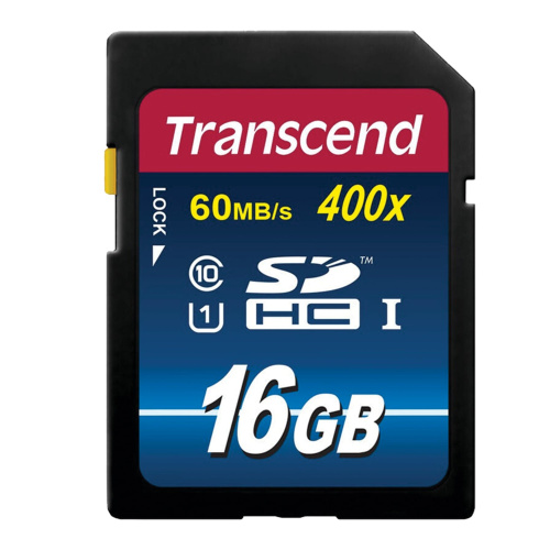 Карта памяти Transcend TS16GSDU1 SDHC Premium, 16GB UHS-I Class 10 U1
