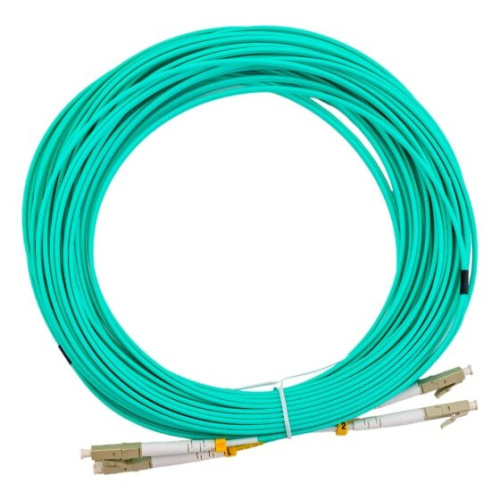 Патч-корд Hyperline FC-D2-503-LC/PR-LC/PR-H-15M-LSZH-AQ