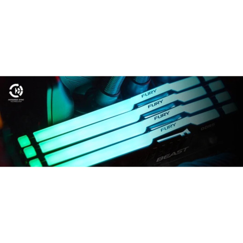 ОЗУ Kingston Fury Beast KF552C40BBAK4-64 DDR5 - 4x 16ГБ 5200МГц, DIMM, Ret