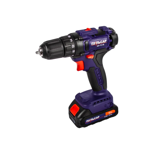Дрель-шуруповерт Пульсар ДА 12-25 (916-943) безударная 2Ahx2