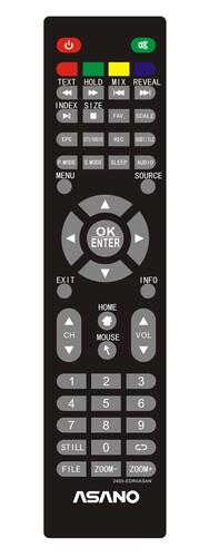 23.8" (60 см) LED-телевизор Asano 24LF7020T черный