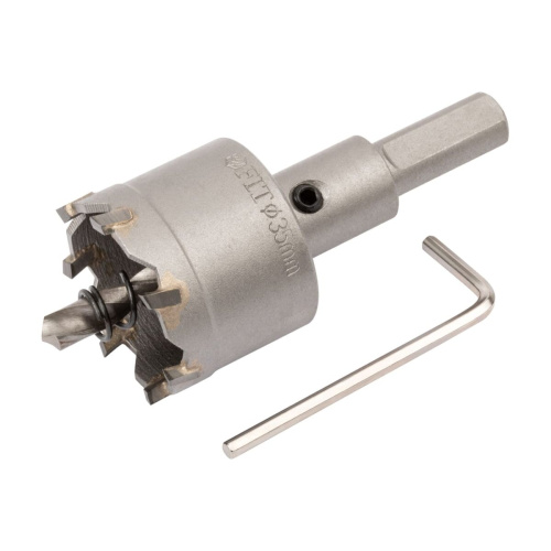 Коронка кольцевая с карбидными вставками FIT IT Профи 36835, 35 мм