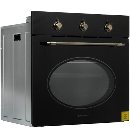 Электрический духовой шкаф MAUNFELD EOEFG.566RBG.MT черный