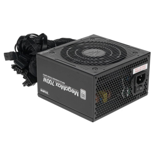 Блок питания Zalman ZM700-TXII V2, 700Вт, 120мм, черный, retail