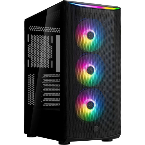Корпус Silverstone SST-FA512Z-BG G41FA512ZBG0020 High airflow ATX mid-tower chassis with dual radiator support and ARGB lighting High airflow ATX
