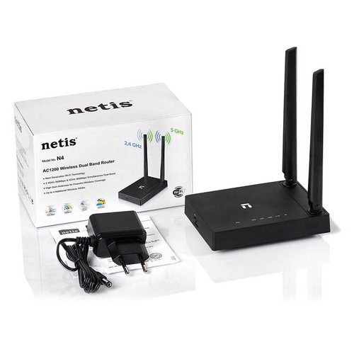 Роутер Netis N4 черный