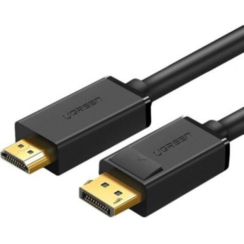Кабель UGREEN DP101 (10204) DP Male to HDMI Male Cable 5m Black