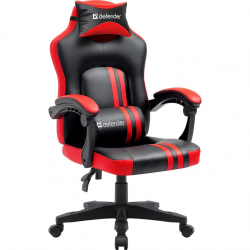 Кресло игровое DEFENDER Mercury (64320) Black/Red