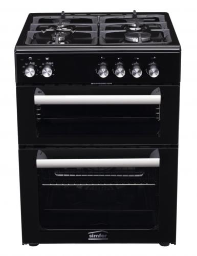 Комбинированная плита Simfer F66HB45016 черный