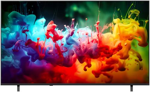 75" (189 см) Телевизор LG 75QNED70B6A черный
